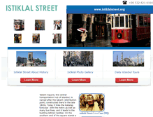 Tablet Screenshot of istiklalstreet.org